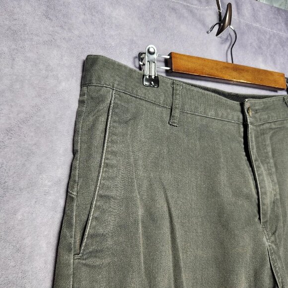 Volcom Shorts Mens 34 Corp Class Stretch Chino Modern Fit Casual 18.25" Waist - Picture 11 of 16